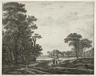 Sechs Ansichten im Wald von Den Haag: Tafel 2