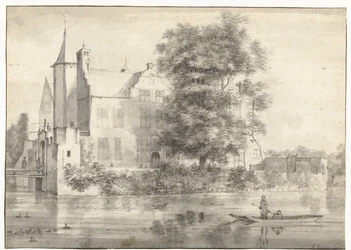Ansicht von Huis te Rhoon, vom Süden gesehen