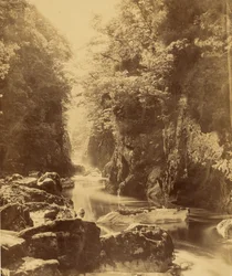Foss Nevin am Conway (Wales)