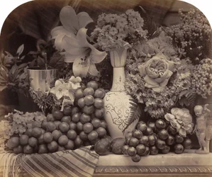 Früchte und Blumen, 1860