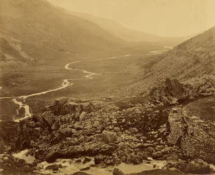 Glyn Francon, vom Ogwen-See aus.