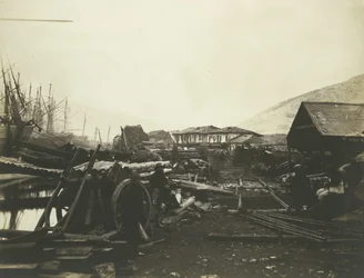 Anlegestelle, Eisenbahnlager, Balaklava