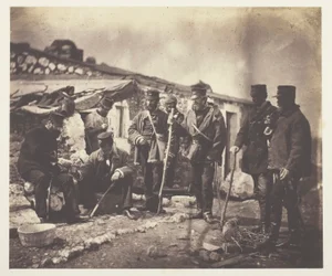 Oberstleutnant Shadforth und Offiziere des 57. Regiments