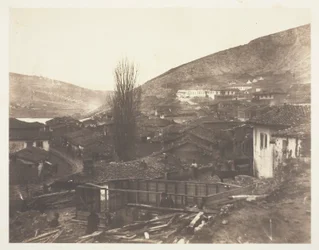 Die Eisenbahnstraße in Balaklawa