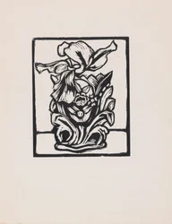 Iris und Vase