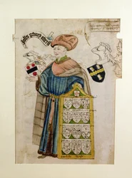 John Gedney in den Roben des Stadtältesten, ca. 1450