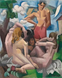 Die Badenden, 1912