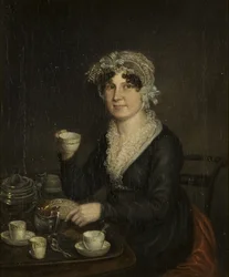 Porträt von Mrs. Ellen Sharples, um 1814