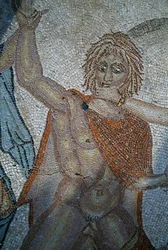 Entführung des Hylas durch Nymphen, Mosaik im Haus der Venus in der römischen Stadt Volubilis