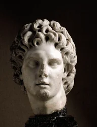 Kopf von Alexander dem Großen, 2. Jahrhundert v. Chr. (Skulptur)