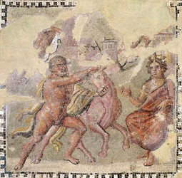 Herakles mit dem kretischen Stier, Ostia