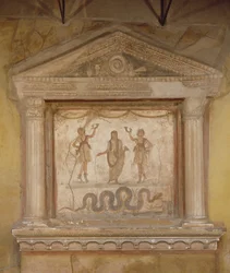 Hausaltar, aus der Casa dei Vetti (Haus der Vettii)
