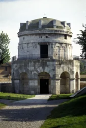 Mausoleum von Theoderich dem Großen (455 - 526), Ravenna