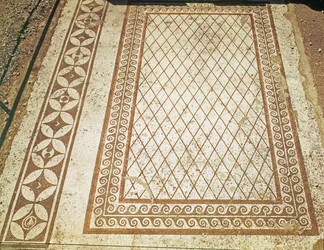Mosaikboden aus dem Haus der Messii