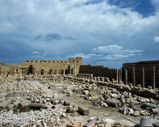 Ansicht des Forums von Septimius Severus