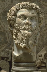 Büste von Septimus Severus (145-211), Hochimperialzeit (27 v. Chr. - 395 n. Chr.)