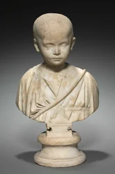 Porträtbüste eines Mädchens, ca. 250-275