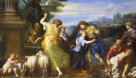 Jakob und Rahel am Brunnen