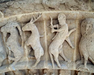 Ein Schütze (Detail)