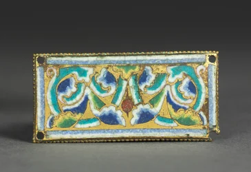 Plakette von einem Reliquienschrein, um 1180-1190