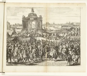 Feierlicher Einzug von Farnese nach der Befreiung von Paris, 1590
