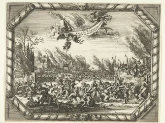 Französische Grausamkeiten in Bodegraven und Zwammerdam, 1672