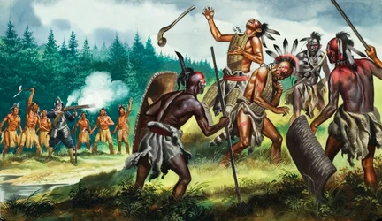 Englische Kolonien kämpfen gegen die Irokesen-Konföderation, 20. Jahrhundert