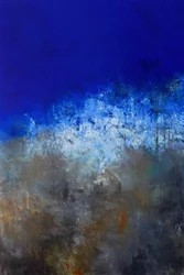 Tiefblaues Ozeanabstrakt