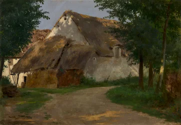 Der Bauernhof am Waldeingang