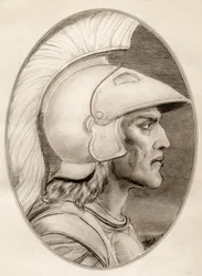 Alexander III. von Makedonien, aus Living Biographies of Famous Men