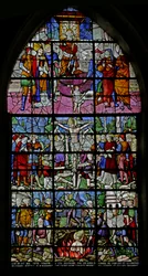 Fenster mit Szenen aus dem Leben des Hl. Denis, 1530-40