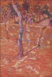 Baum und Mauer, 1905-06