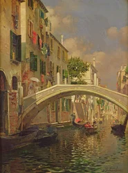 Ponte Ognissanti, San Trovaso, Venedig