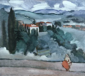 Straße nach Fiesole