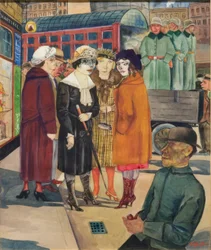 Passanten und Reichswehr