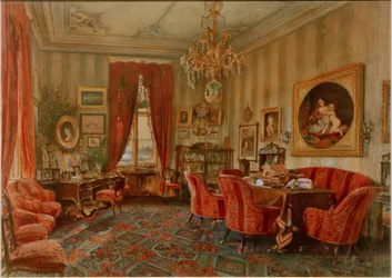 Wiener Salon der Makart-Zeit