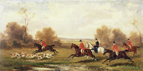 Jagdszene, ca. 1920
