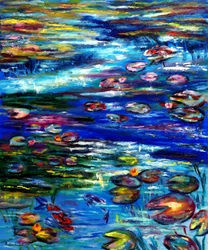 Monets Teich II, 2024