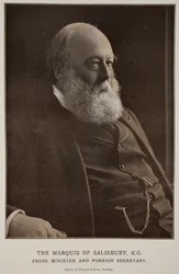 Der Marquis von Salisbury, K. G.