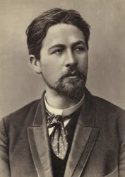 Anton Tschechow (1860-1904), russischer Dramatiker und Kurzgeschichtenschreiber, 1893
