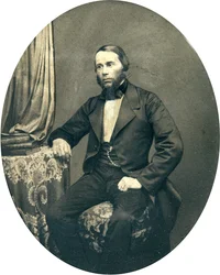 Porträt des Philologen und Linguisten Jakow K. Groth
