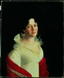 Porträt der Gräfin Natalia Pawlowna Zubowa (1801-68), ca. 1820