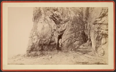 Split Rock von Norden, Mt. Desert