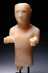 Männliche Figur (Alabaster)