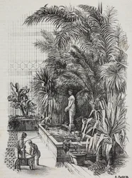 Laokoon und seine Söhne, römische Statue, Lithographie von Salvatore Puglia aus Poliorama Pittoresco, Nr. 1, 13. August