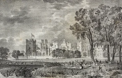 Raby Castle, Durham, England, Vereinigtes Königreich