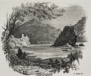 Ansicht auf den Fluss Donau