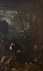 Demokrit in Meditation