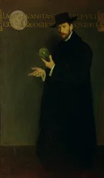 Porträt von Galileo Chini (1873-1956)