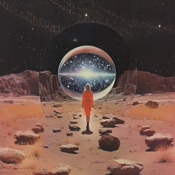 Kosmische Wüstenreise